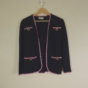 St‎ John Milano Knit Lady Jacket Cardigan